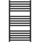 Сушка для рушників водяна Deffi Magnus П15 500х1000 нижнє підключення чорний A.MA.100.50.15.B.A