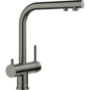 Смеситель для кухни Blanco FONTAS II нержавеющая сталь сатиновая темная сталь 527736