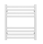 Сушка для рушників водяна Deffi Magnus П8 500х600 бічне праве підключення білий A.MA.60.50.8.W.C