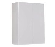 Шафка для ванної підвісної Аквародос Акцент 60х80 см ДСП/МДФ білий АР000000835