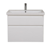 Тумба подвесная Аквародос Элит 100 см с раковиной Elite ДСП/МДФ белый мат АР000040368