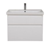 Тумба подвесная Аквародос Элит 100 см с раковиной Elite ДСП/МДФ белый мат АР000040368