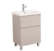 Тумба напольная Аквародос Элит 60 см с раковиной Elite ДСП/МДФ мокко АР000049101