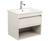 Тумба підвісна Аквародос Шельф 65 см з раковиною Arte ДСП нордленд АР000082699