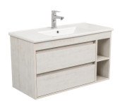 Тумба підвісна Аквародос Шельф 100 см з раковиною Arte ДСП нордленд АР000082703