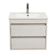 Тумба підвісна Аквародос Шельф 65 см з раковиною Arte ДСП нордленд АР000082700