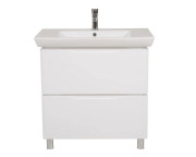 Тумба напольная Аквародос Венеция 85 см с раковиной Порто ДСП/МДФ белый АР000040212