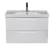 Тумба подвесная Аквародос Венеция 80 см с раковиной Arya ДСП/МДФ белый АР000045240