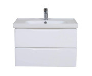 Тумба подвесная Аквародос Венеция 80 см с раковиной Frame ДСП/МДФ белый АР000040228