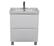 Тумба напольная Аквародос Венеция 60 см с раковиной Arya ДСП/МДФ белый АР000045237