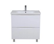 Тумба напольная Аквародос Венеция 80 см с раковиной Frame ДСП/МДФ белый АР000040217