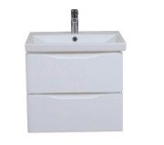 Тумба подвесная Аквародос Венеция 60 см с раковиной Elite ДСП/МДФ белый АР000040225