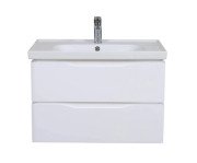 Тумба підвісна Аквародос Венеція 80 см із раковиною Frame ДСП/МДФ білий АР000040228