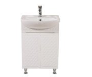 Тумба напольная Аквародос Родорс 50 см с раковиной Нова ДСП/МДФ белый АР000040359