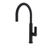 Смеситель для кухни Аквародос Luna однорычажный черный АР000083254