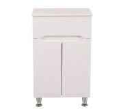 Шафка для ванної напольної Аквародос Родорс 51х85 см ДСП/МДФ білий АР000001185