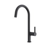 Смеситель для кухни Аквародос Bari черный матовый АР000084810