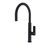 Смеситель для кухни Аквародос Luna однорычажный черный АР000083254