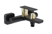 Змішувач для ванної кімнати Аквародос Cuba одноважільний чорний матовий АР000110464