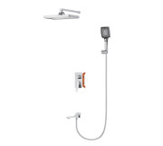Душова система прихованого монтажу Аквародос Valencia з верхнім душем хром АР000110506