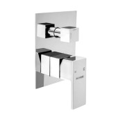 Смеситель для душа Аквародос Avalon встраиваемый однорычажный хром АР000040402