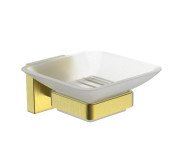 Мильниця для ванної кімнати Аквародос Орландо 8922C з держателем золото АР000113362