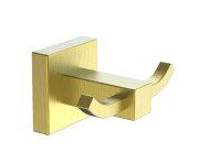 Гачок для ванної кімнати Аквародос Орландо 8925С подвійний золото АР000113357
