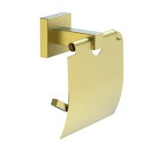 Тримач для туалетного паперу Аквародос Орландо 8926C із кришкою золото АР000113360