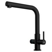 Смеситель для кухни Franke Lina L Clear Water черный матовый 120.0730.802