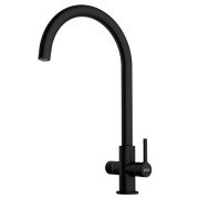 Смеситель для кухни Franke Lina J Clear Water черный матовый 120.0730.807