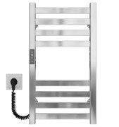 Електрична сушарка для рушників Deffi Magnus П8 300х600 ліве підключення JD04 хром A.MA.60.30.8.E.C.L.2