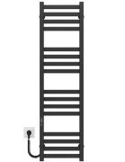 Електрична сушарка для рушників Deffi Magnus П16 300х1200 ліве підключення JD04 чорний A.MA.120.30.16.E.B.L.2