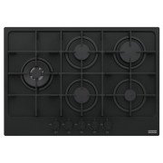 Газова варильна поверхня Franke Maris FHMA 755 4G DCL MB C фраграніт чорний матовий 106.0670.114