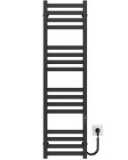 Електрична сушарка для рушників Deffi Magnus П16 400х1200 праве підключення JD04 чорний A.MA.120.40.16.E.B.R.2