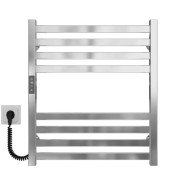 Електрична сушарка для рушників Deffi Magnus П8 500х600 ліве підключення JD04 хром A.MA.60.50.8.E.C.L.2