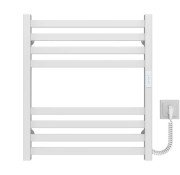 Електрична сушарка для рушників Deffi Magnus П8 500х600 праве підключення WD04 білий A.MA.60.50.8.E.W.R.4