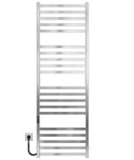 Электрический полотенцесушитель Deffi Magnus П20 600х1600 левое подключение JD04 хром A.MA.160.60.20.E.C.L.2