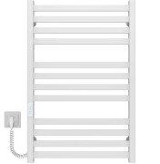 Електрична сушарка для рушників Deffi Magnus П12 600х800 ліве підключення WD04 білий A.MA.80.60.12.E.W.L.4