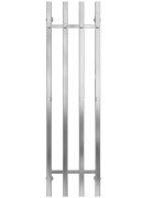 Сушка для рушників водяна Deffi Split П4 300х1200 бічне ліве підключення хром A.SP.120.30.4.C.B