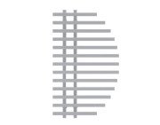 Полотенцесушитель водяной Deffi Parys П13 600х1000 нижнее подключение белый A.PS.100.60.13.W.A