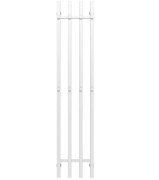 Сушка для рушників водяна Deffi Split П4 300х1600 бічне ліве підключення білий A.SP.160.30.4.W.B