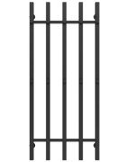 Сушка для рушників водяна Deffi Split П5 500х1200 бічне праве підключення чорний A.SP.120.50.5.B.C