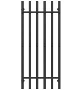 Сушка для рушників водяна Deffi Split П6 500х1200 нижнє підключення чорний A.SP.120.50.6.B.A