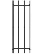 Сушка для рушників водяна Deffi Split П4 500х1600 бічне ліве підключення чорний A.SP.160.50.4.B.B