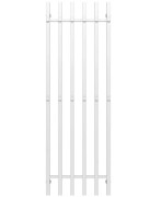 Сушка для рушників водяна Deffi Split П6 500х160 бічне праве підключення білий A.SP.160.50.6.W.C