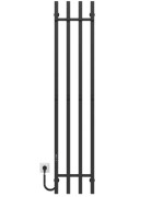 Електрична сушарка для рушників Deffi Split П4 300х1600 ліве підключення JD04 чорний A.SP.160.30.4.E.B.L.2