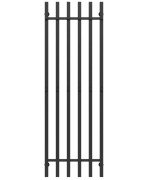 Полотенцесушитель водяной Deffi Split П6 500х160 боковое правое подключение черный A.SP.160.50.6.B.C