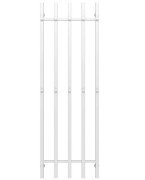 Полотенцесушитель водяной Deffi Split П5 500х1600 боковое левое подключение белый A.SP.160.50.5.E.W.L.4