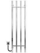 Електрична сушарка для рушників Deffi Split П4 300х1200 ліве підключення JD04 хром A.SP.120.30.4.E.C.L.2