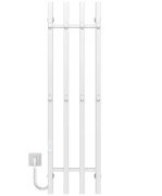 Електрична сушарка для рушників Deffi Split П4 300х1200 ліве підключення WD04 білий A.SP.120.30.4.E.W.L.4